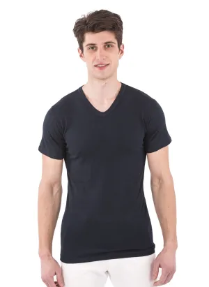 70% Bamboo Men's Short Sleeve V-Neck