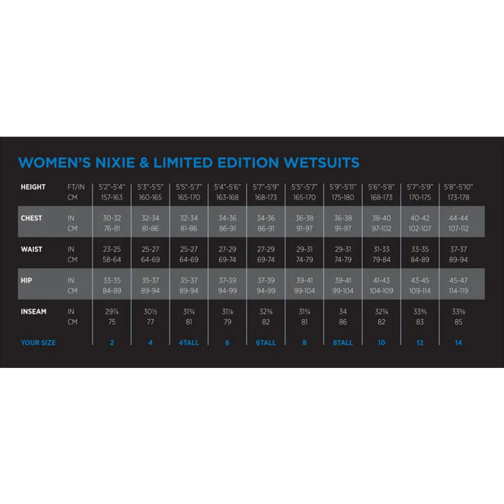 Bare Evoke Womens 3mm Wetsuit