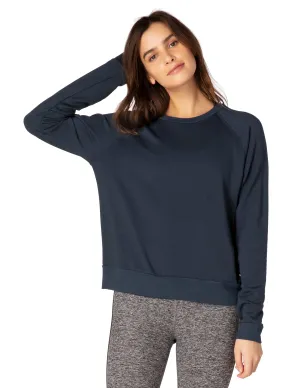 Beyond Yoga Cozy Fleece Favorite Raglan Crew Sweatshirt