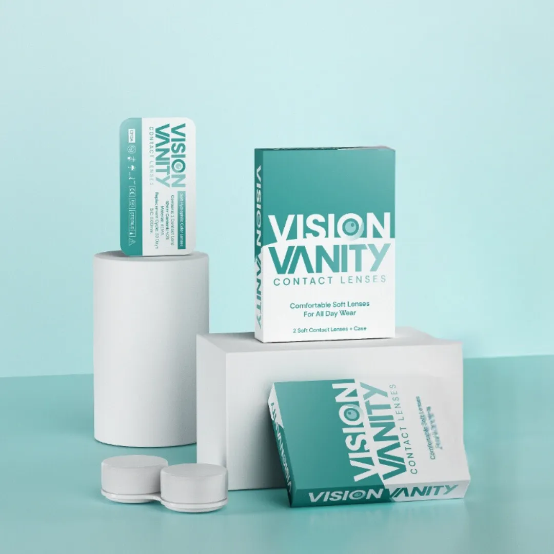 Blue Hue Contact Lenses - Vision Vanity