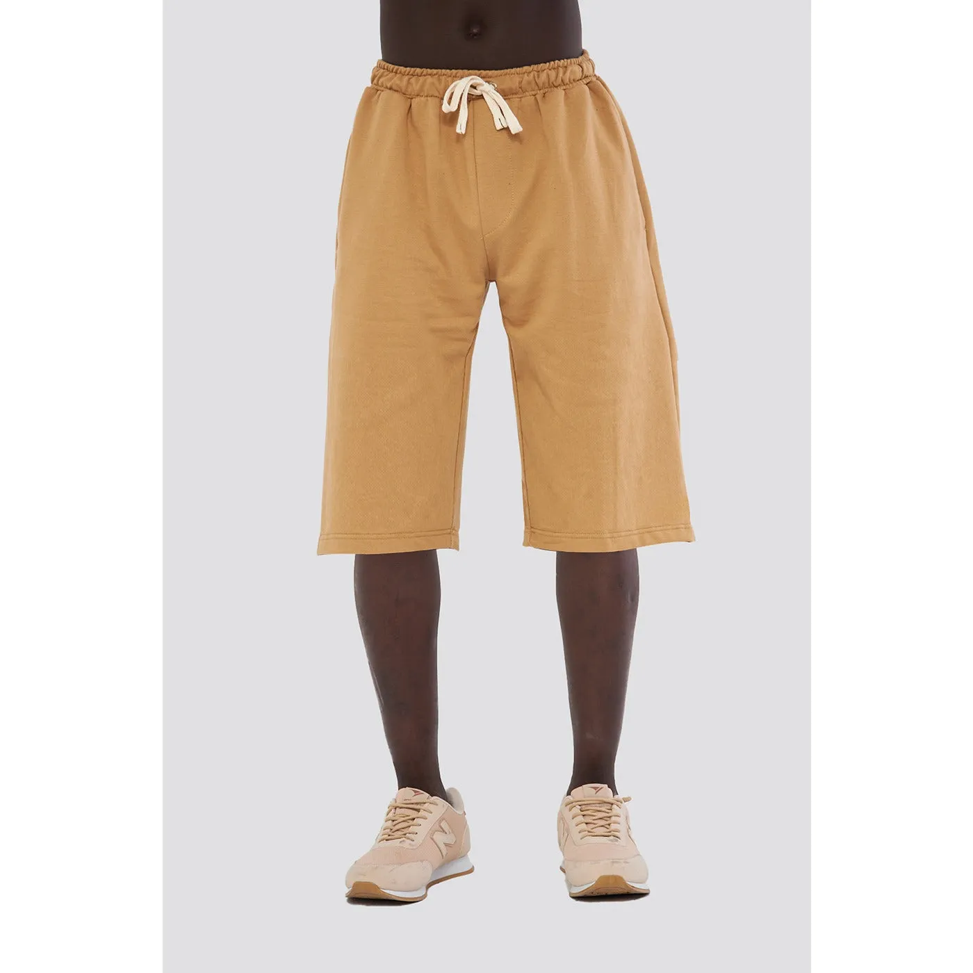 Camel 3/4 Relaxed Fit Shorts