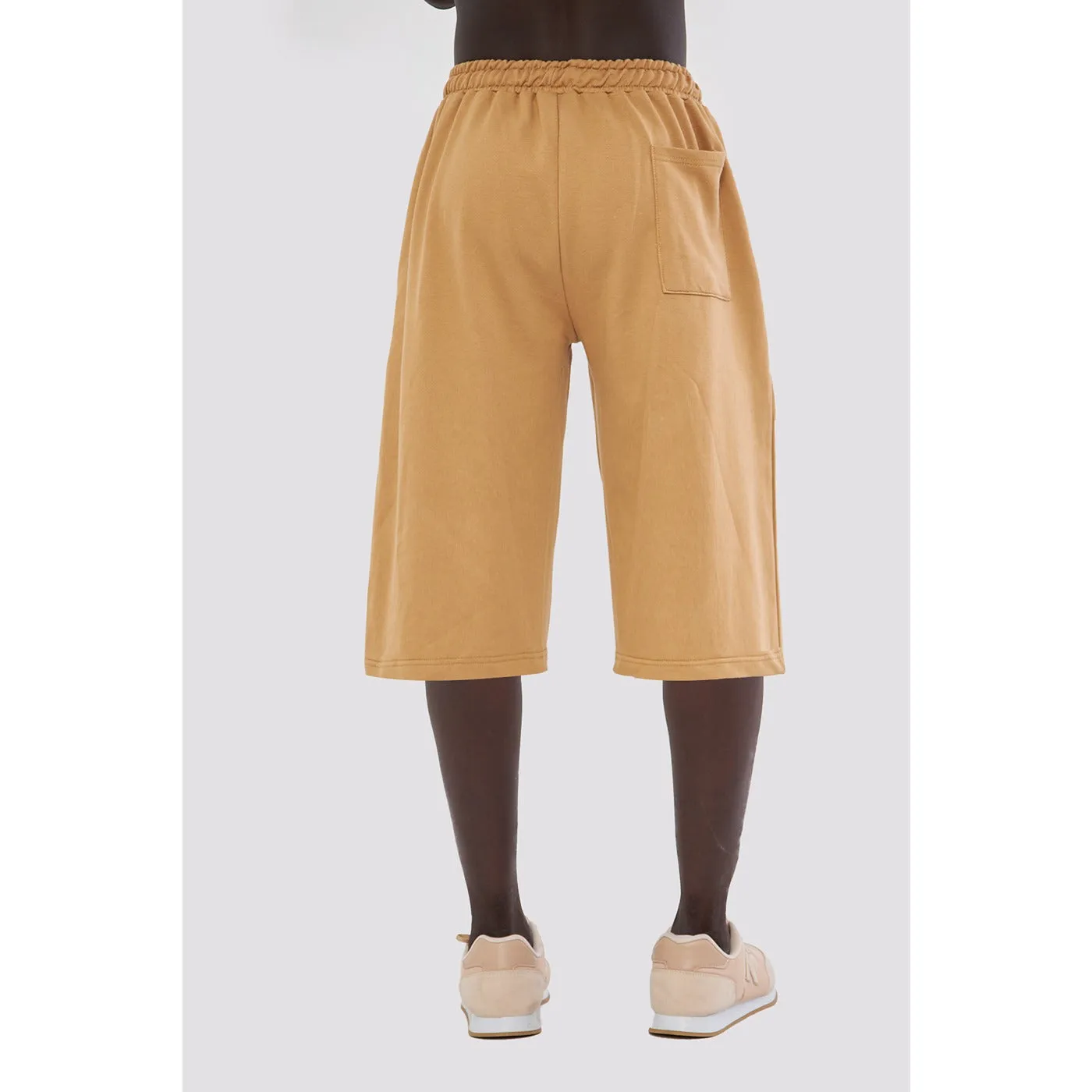 Camel 3/4 Relaxed Fit Shorts