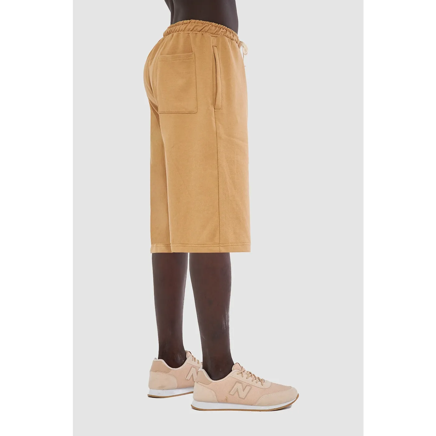 Camel 3/4 Relaxed Fit Shorts