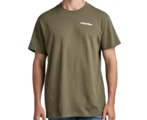 G Star Raw Mens Photographer Loose T Shirt Shadow Olive