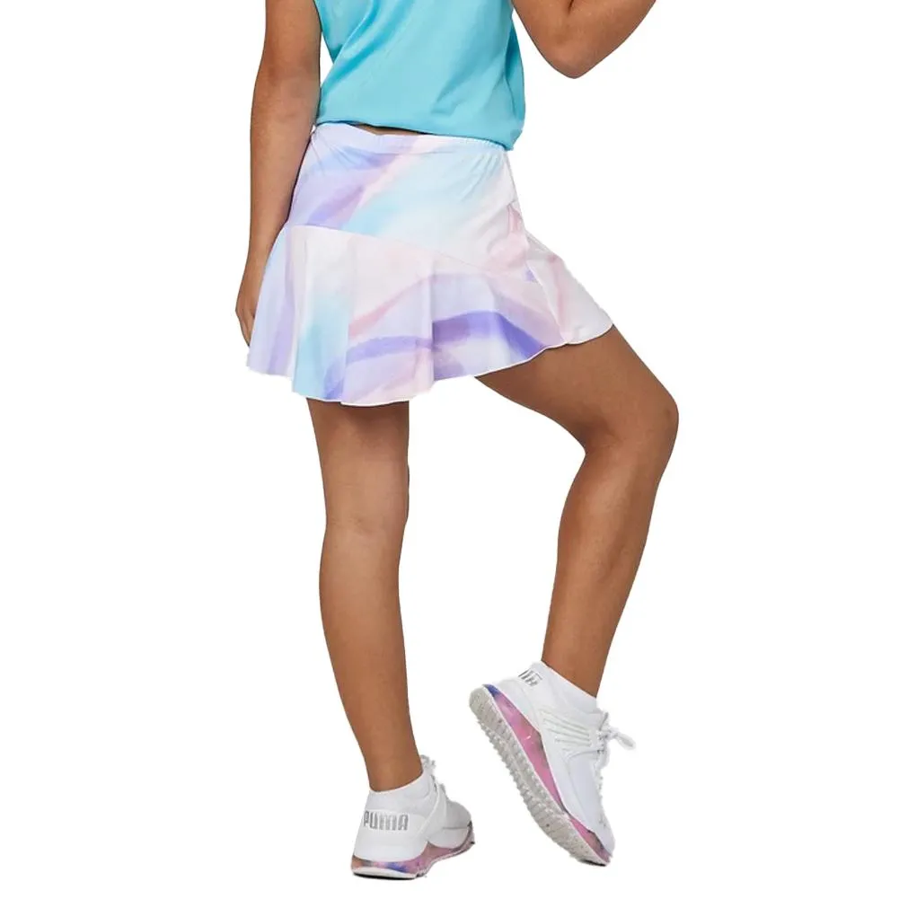 Girls Tennis Skort Watercolor