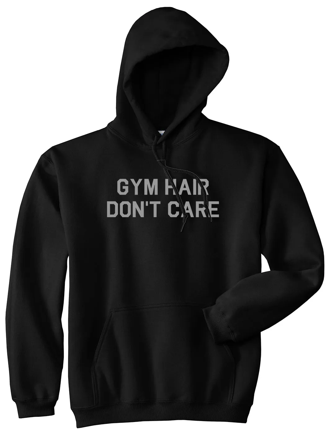 Gym Hair Dont Care Mens Pullover Hoodie