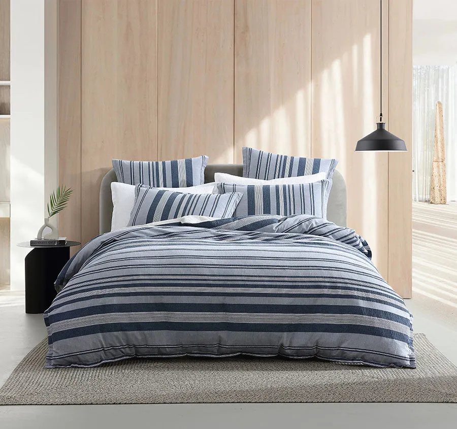 Hunter Quilt Cover Set Range Indigo