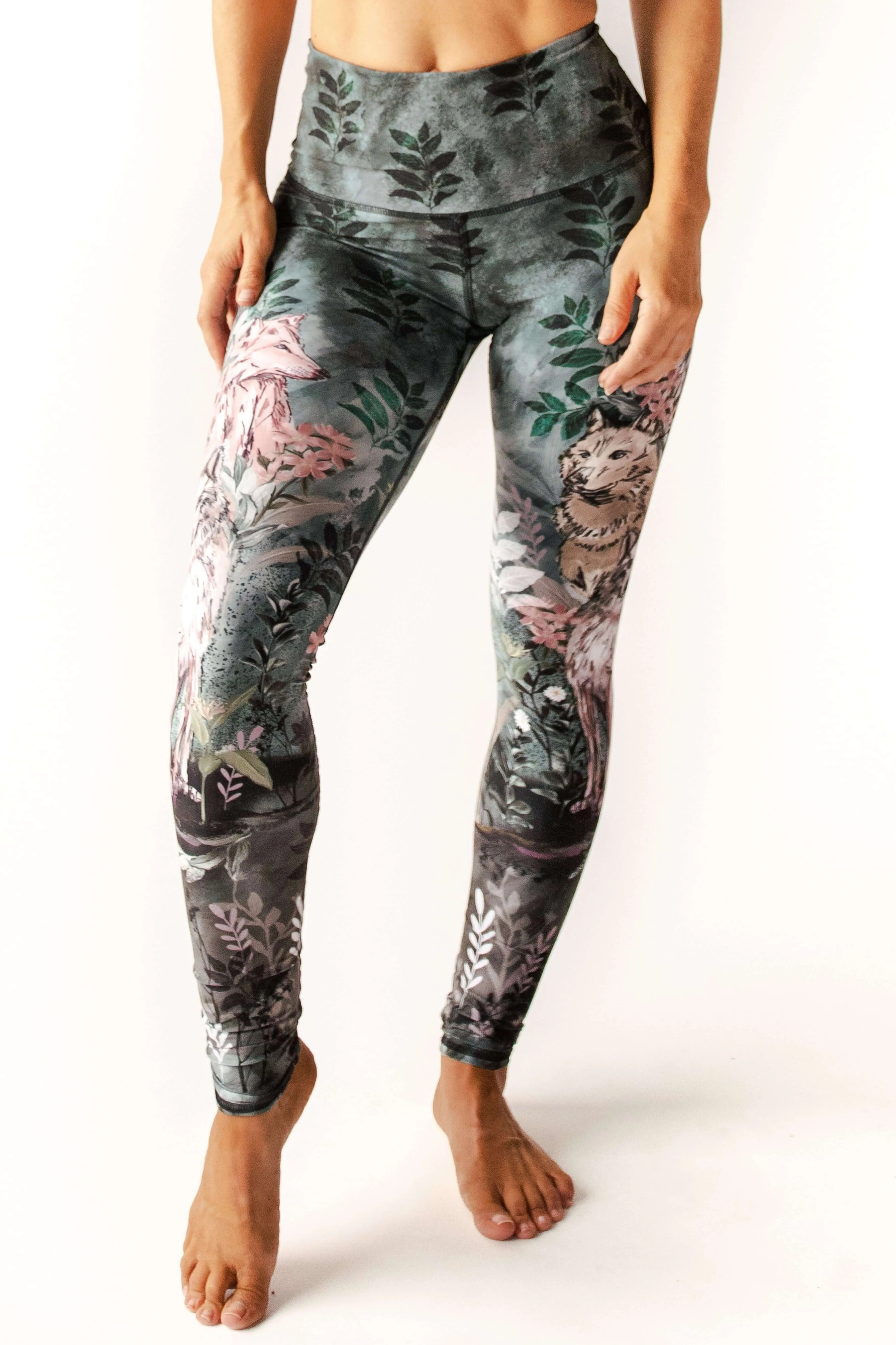 La Loba Printed Yoga Leggings