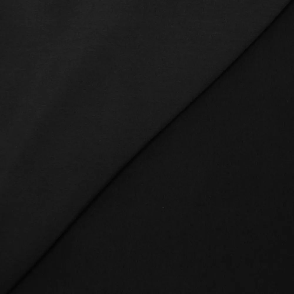 Microfibre polyester noir