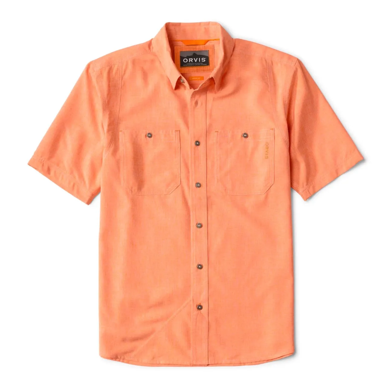 Orvis SS Tech Chambray Work Shirt / Sunset