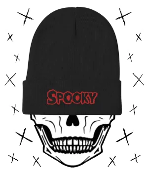 SPOOKY Embroidered Beanie