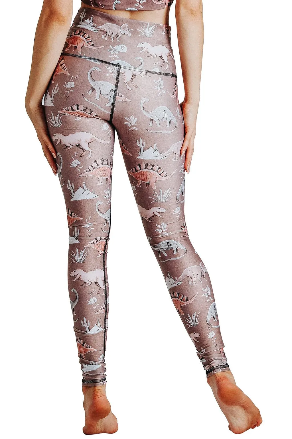 Stokasaurus Printed Yoga Leggings