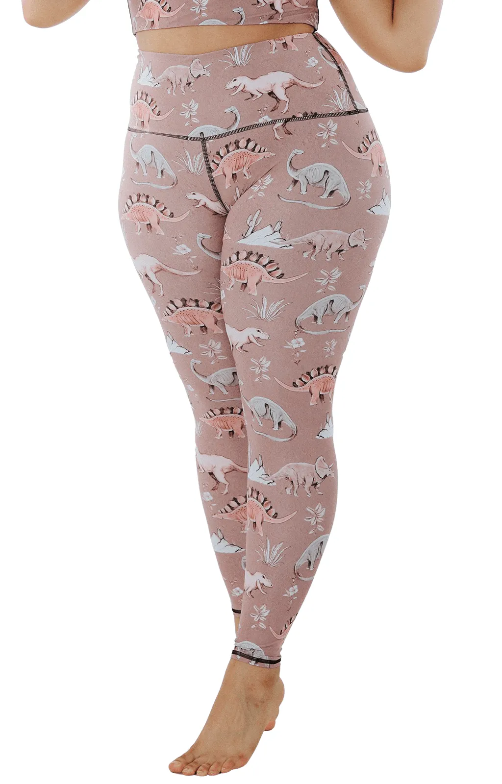 Stokasaurus Printed Yoga Leggings