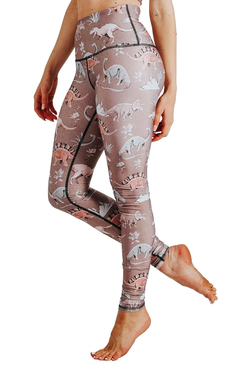 Stokasaurus Printed Yoga Leggings