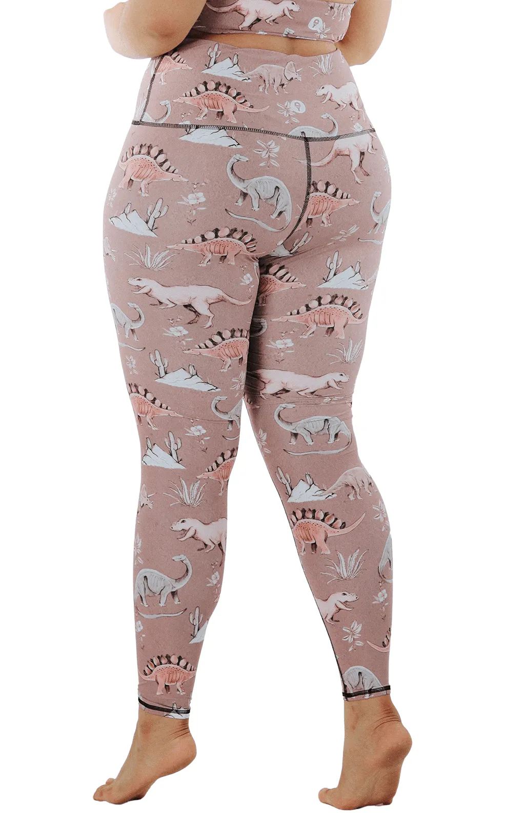 Stokasaurus Printed Yoga Leggings