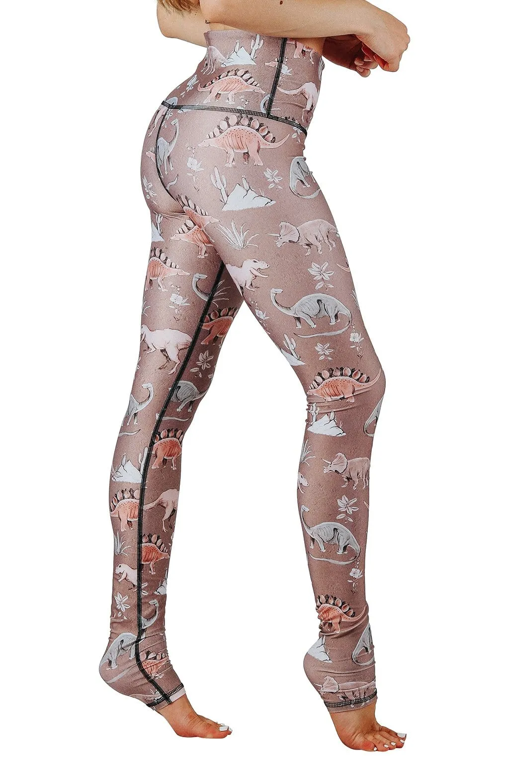 Stokasaurus Printed Yoga Leggings