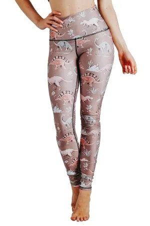 Stokasaurus Printed Yoga Leggings