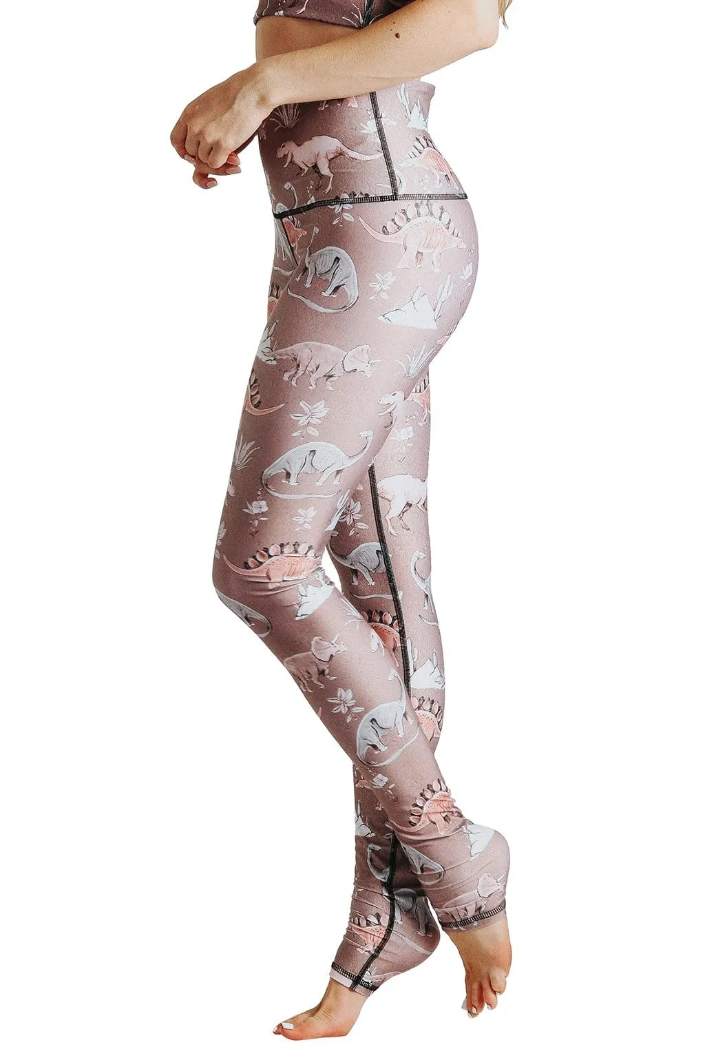 Stokasaurus Printed Yoga Leggings